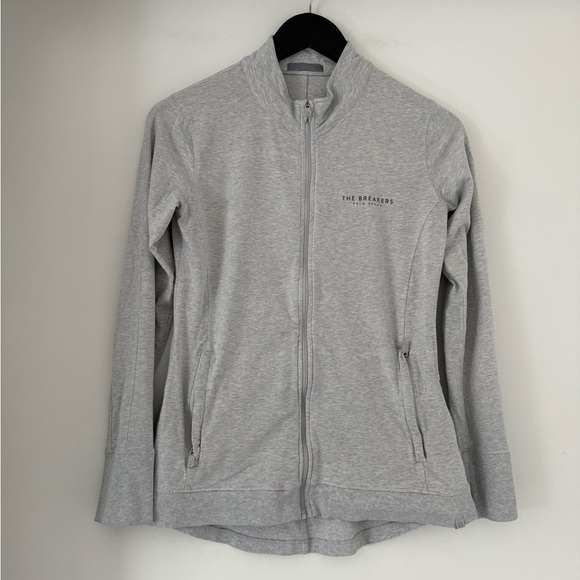 The Breakers Palm Beach Zip Lightweight Sweatshirt - Picture 3 of 5